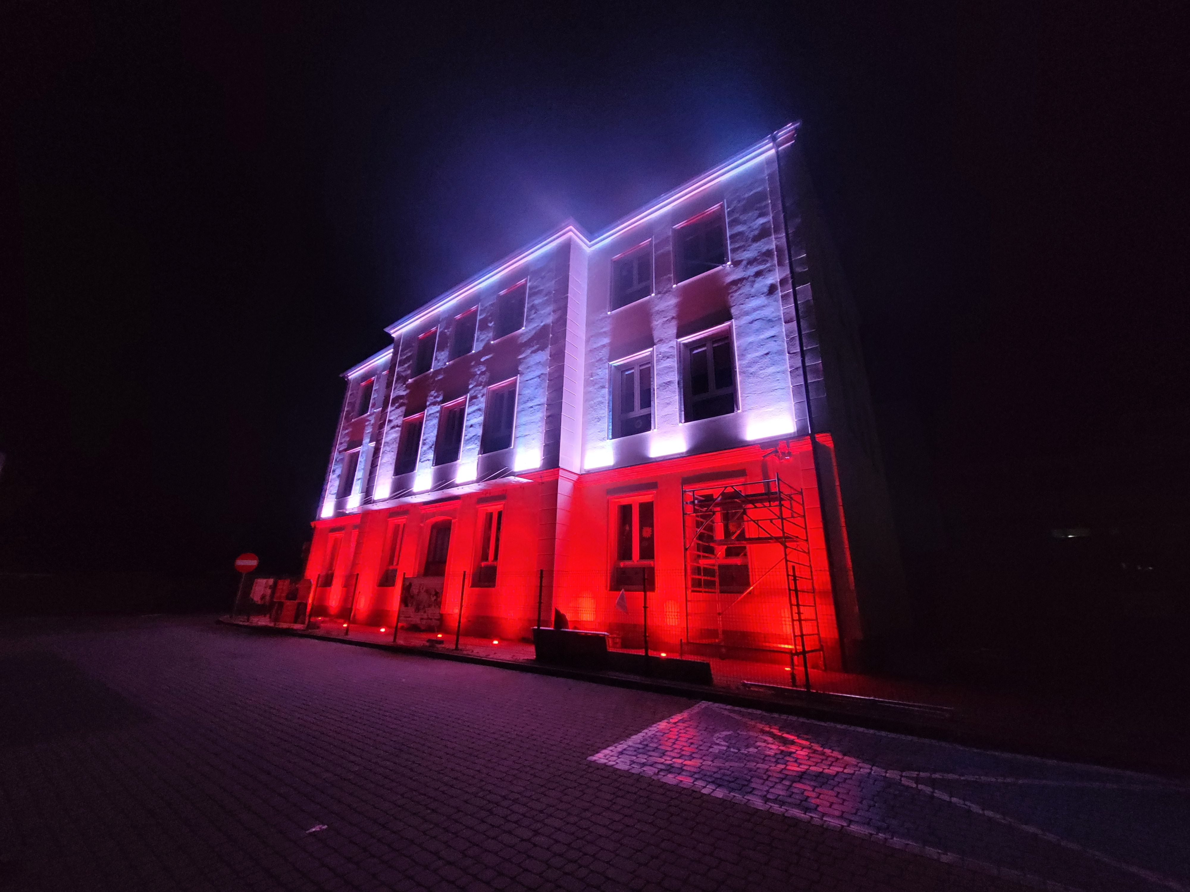 Iluminacja Szkoły w Łodygowicach